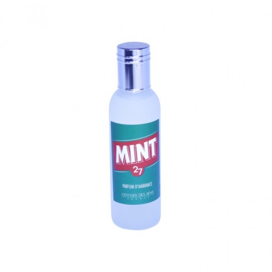 Parfum d'ambiance 100 Ml - Flacon en verre dépoli - Parfum Mint 27