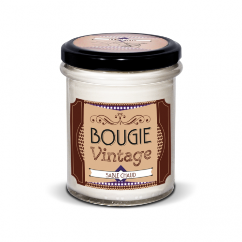 Bougie Vintage 150g Sable Chaud