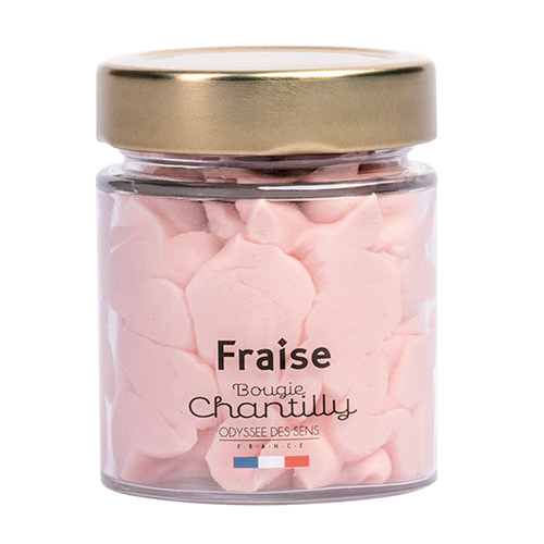 Bougie Chantilly 80g Fraise