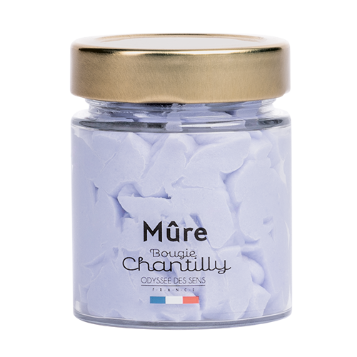 Bougie Chantilly 80g Mûre