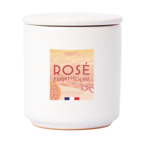 Bougie Rosé Pamplemousse
