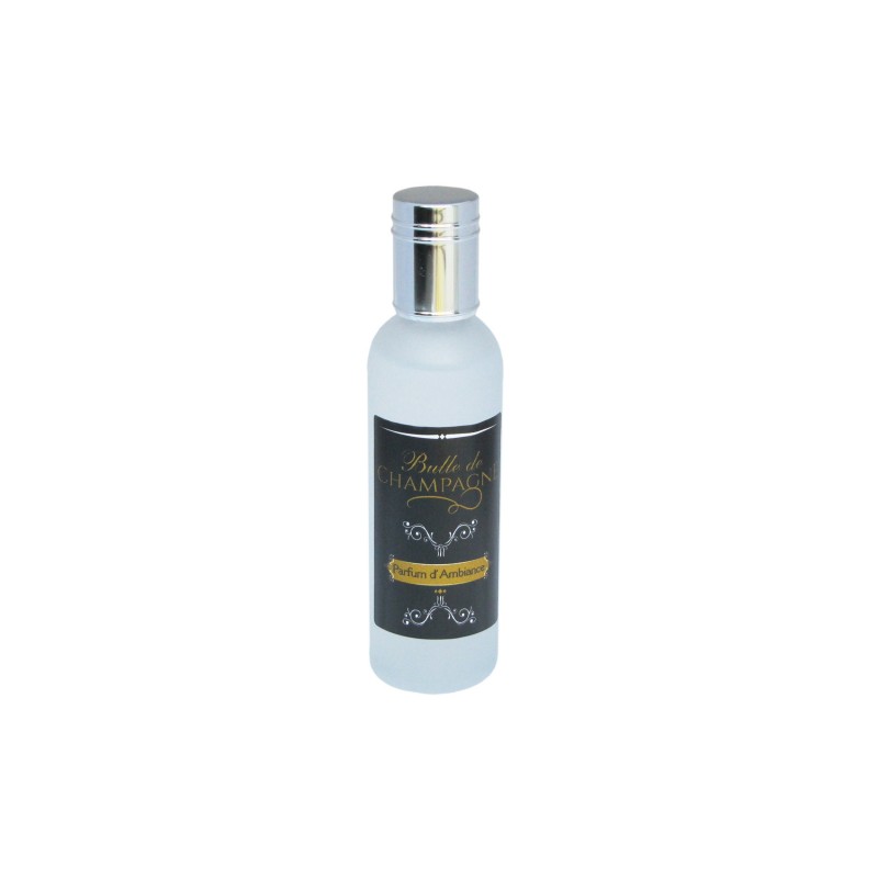 Parfum d'ambiance 100 Ml - Flacon en verre dépoli - Parfum Bulle de Champagne Parfum d'ambiance 100 Ml - Flacon en verre dépoli - Parfum Bulle de Champagne