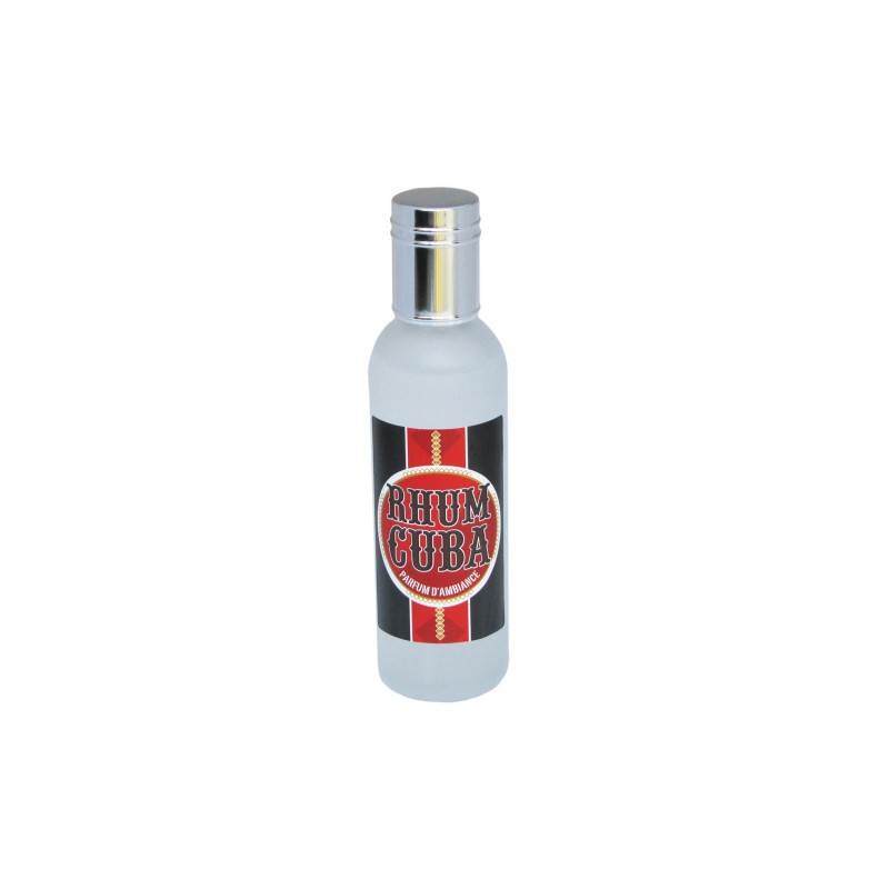 Parfum d'ambiance 100 Ml - Flacon en verre dépoli - Parfum Rhum Cuba Parfum d'ambiance 100 Ml - Flacon en verre dépoli - Parfum Rhum Cuba